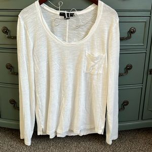 White long sleeve shirt